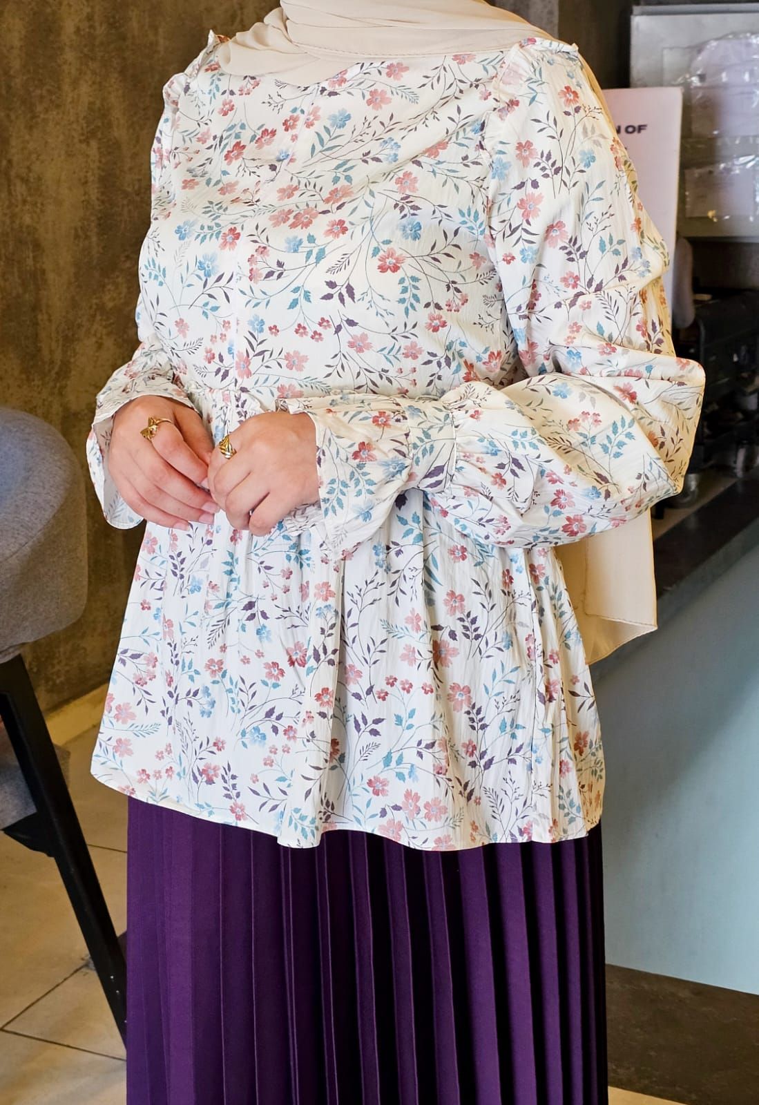 بلوزه مُزهره - Dalia Fashion