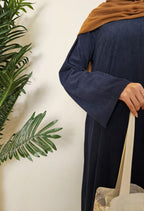 بيزك دريس قطيفة مضلع - Dalia Fashion