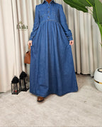 فستان الهانم "جينز " - Dalia Fashion