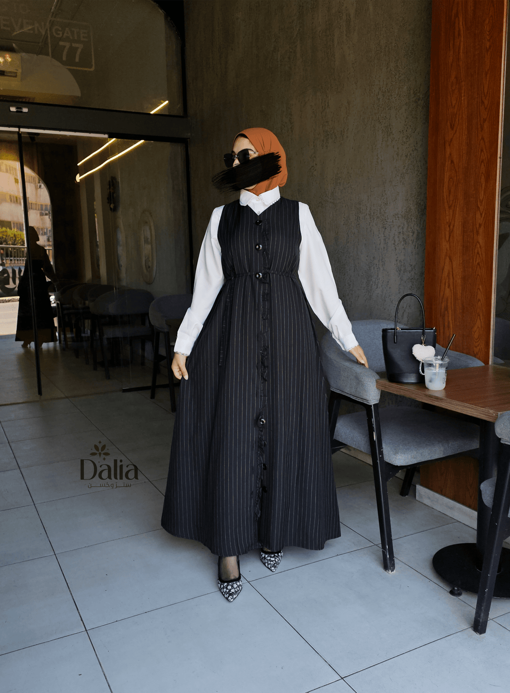 فستان "المرأة الأنيقة" - Dalia Fashion