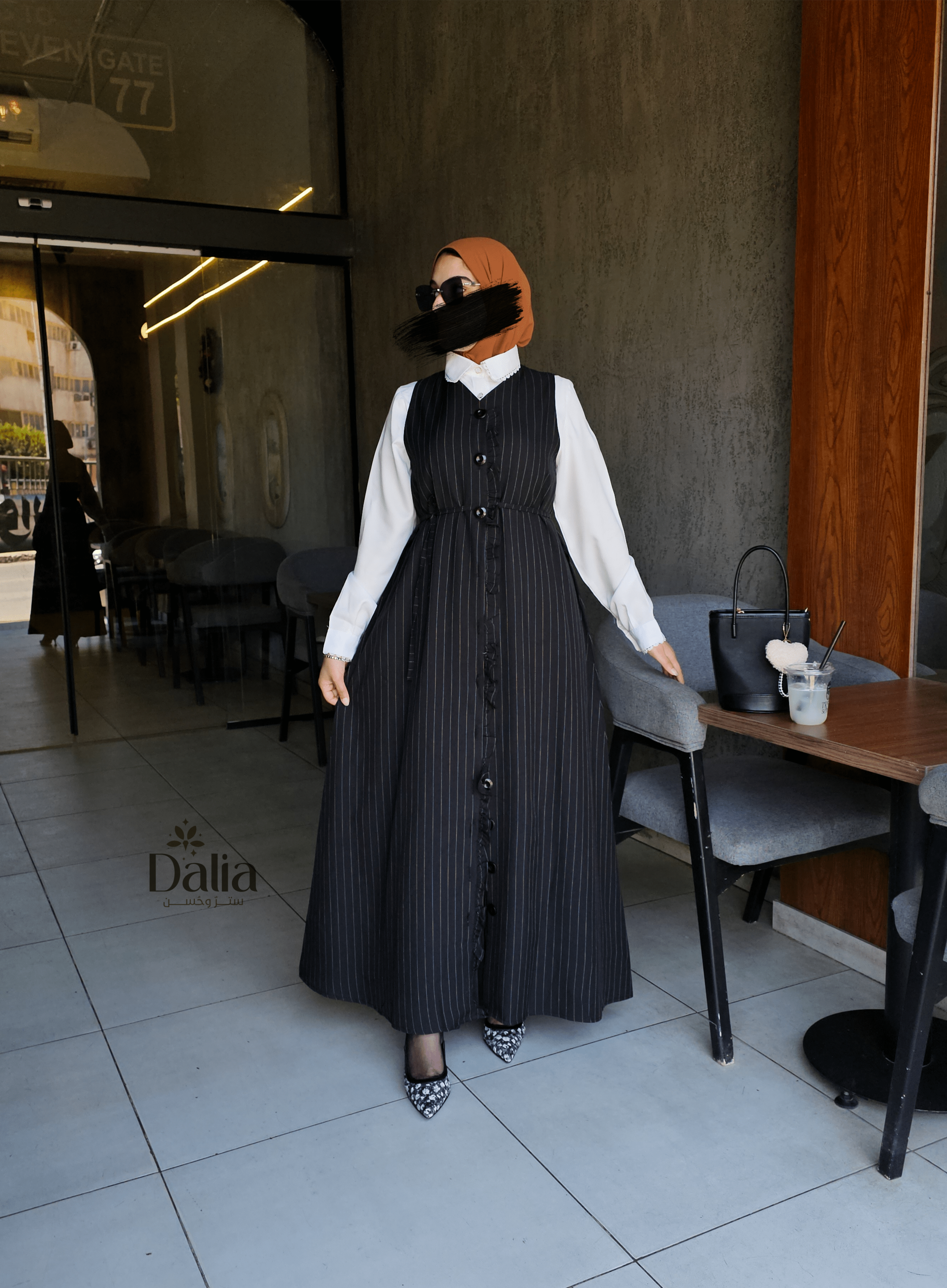 فستان "المرأة الأنيقة" - Dalia Fashion