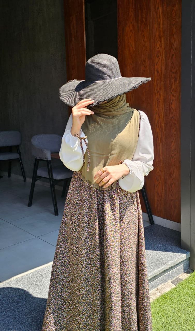 فستان ورد - Dalia Fashion