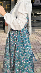 فستان ورد (جديد) - Dalia Fashion