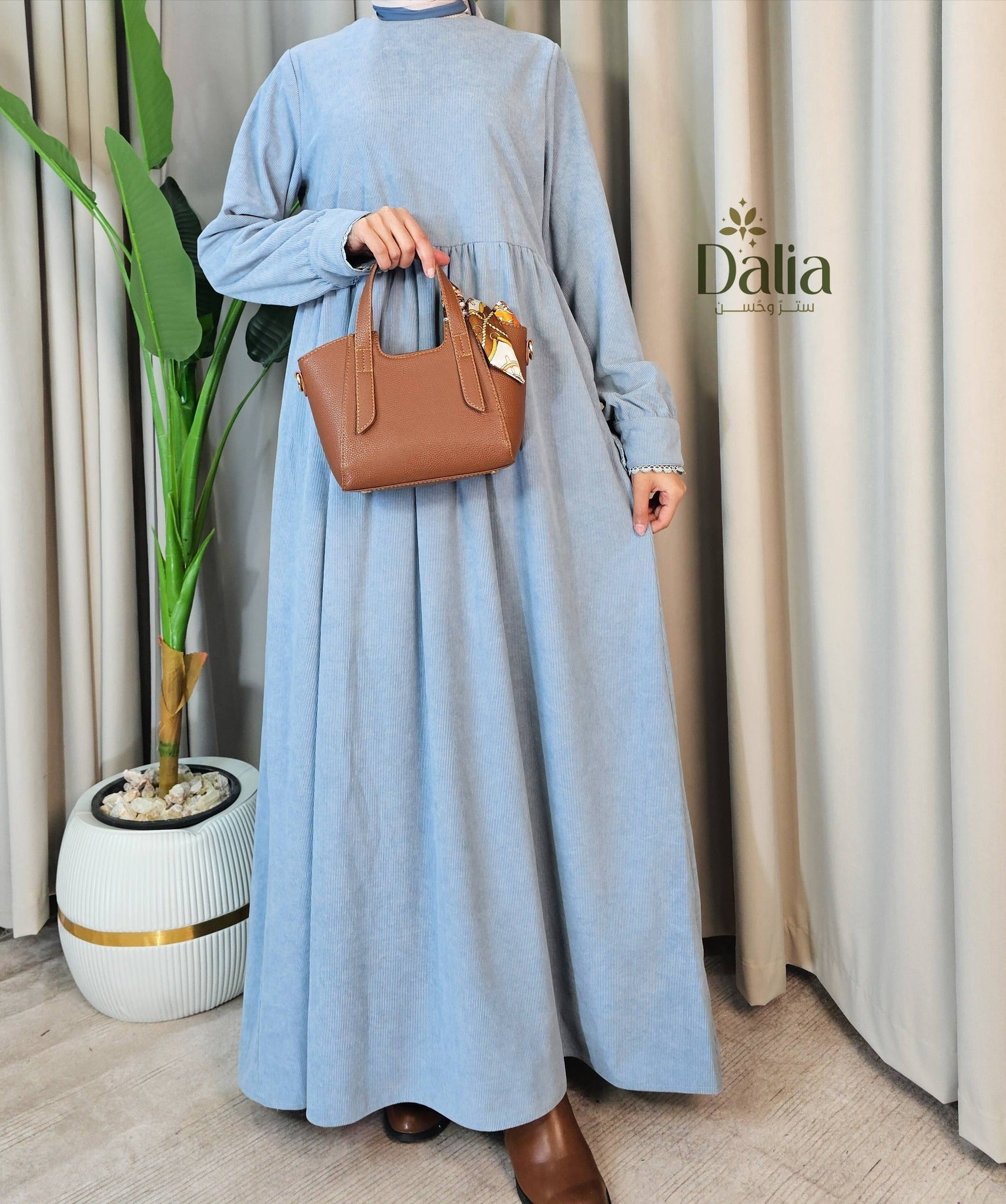 فستان رفرف - Dalia Fashion