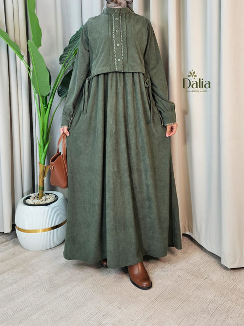 فستان رفرف - Dalia Fashion