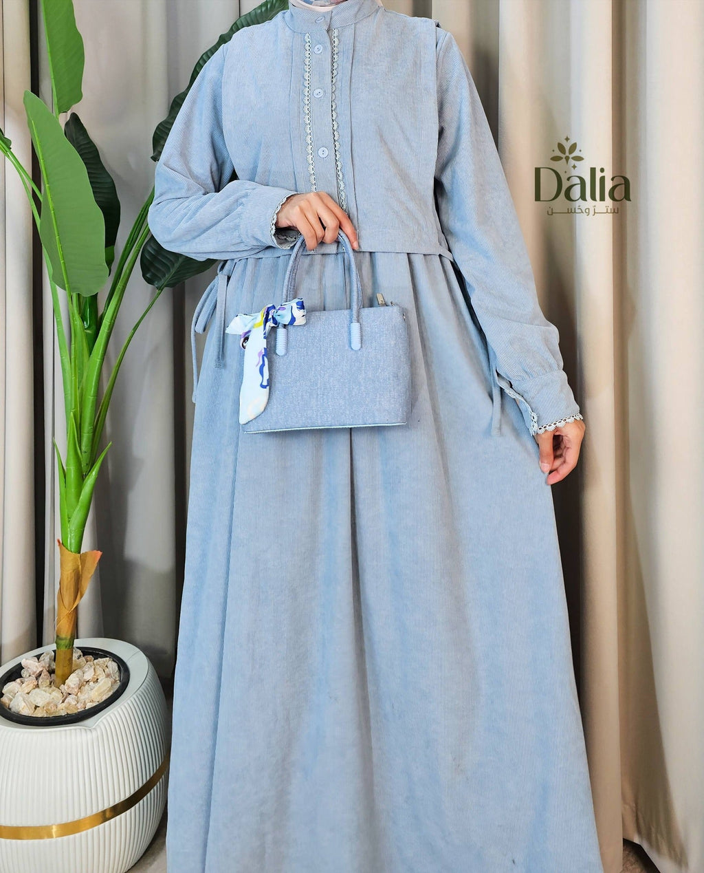 فستان رفرف - Dalia Fashion