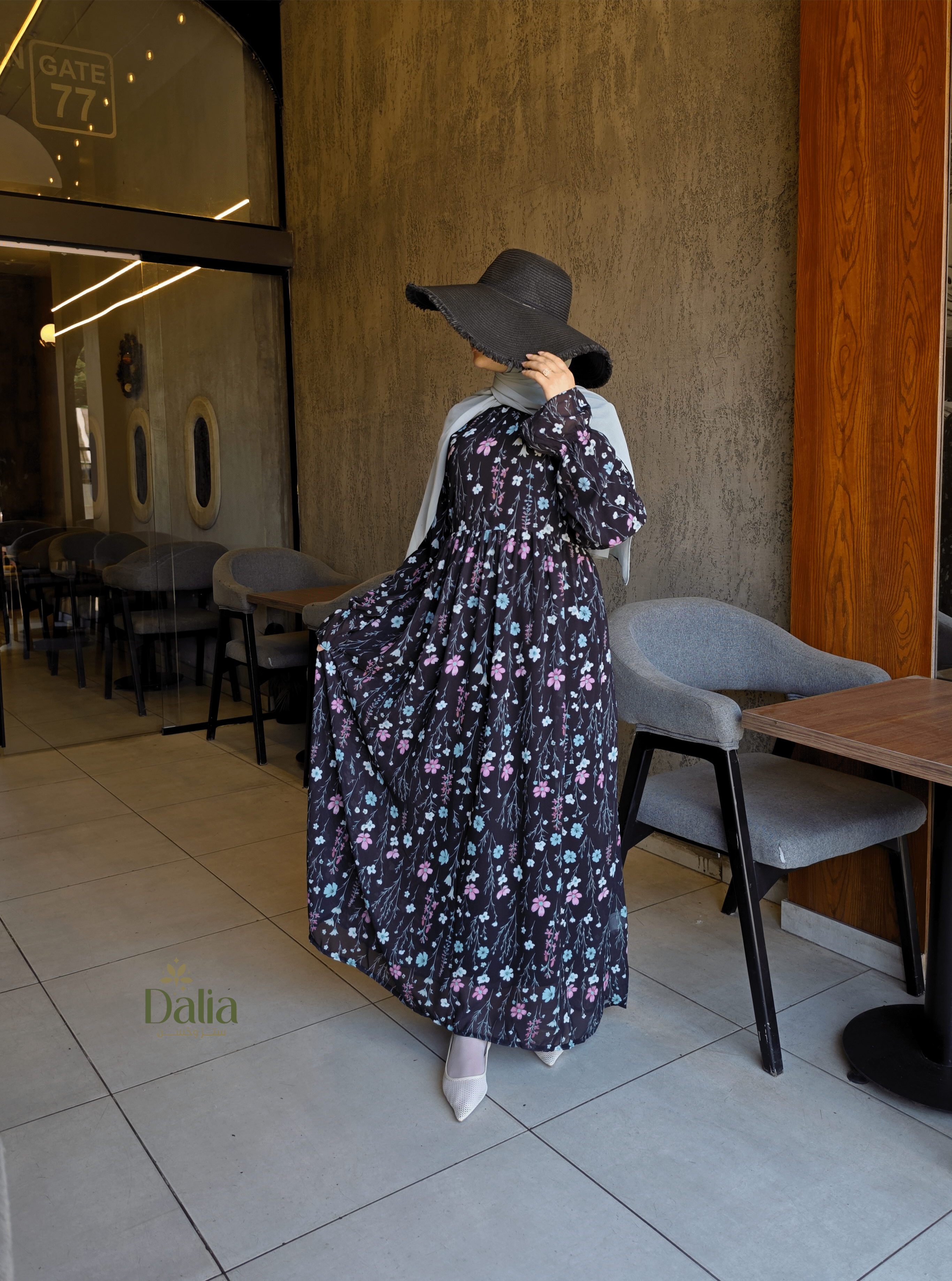 فستان "Rose" - Dalia Fashion