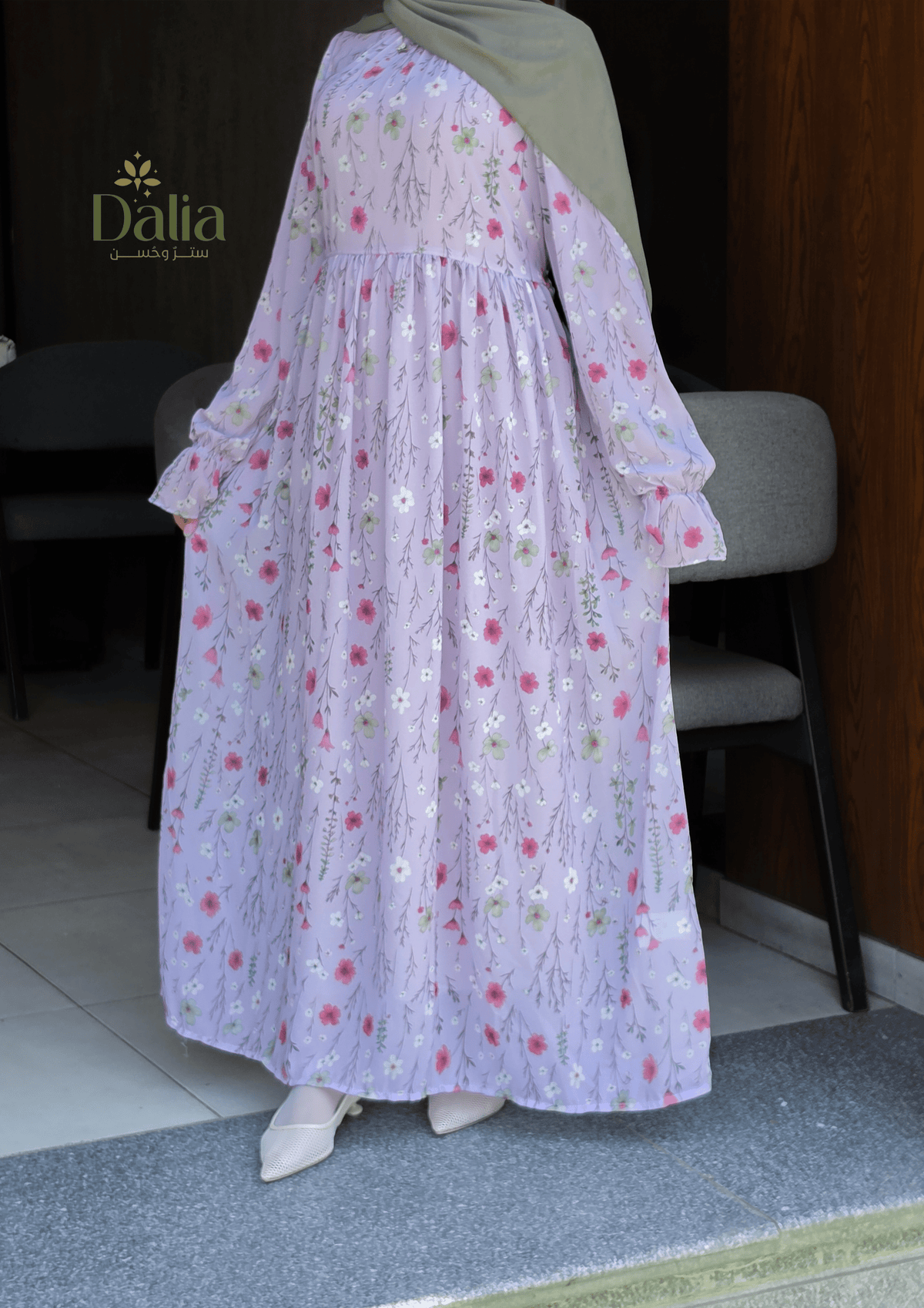 فستان "Rose" - Dalia Fashion