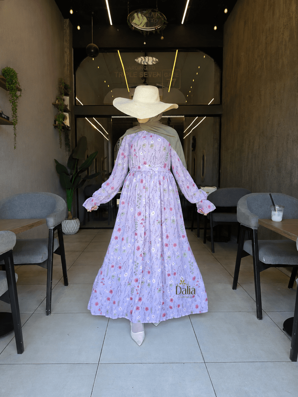 فستان "Rose" - Dalia Fashion