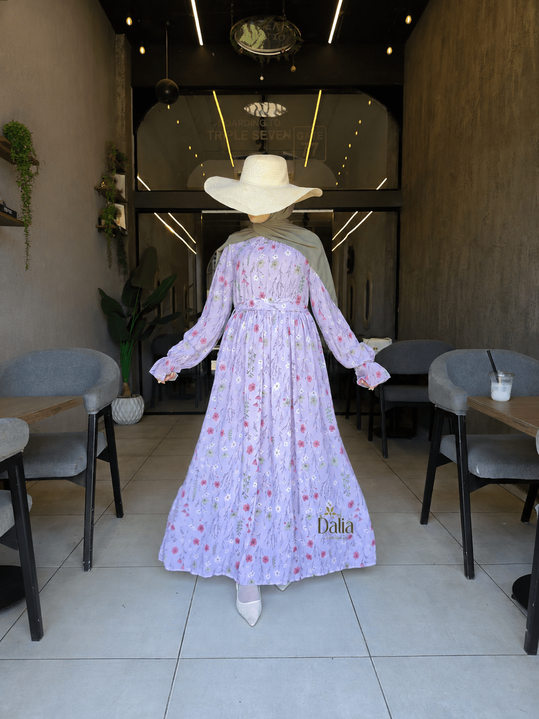 فستان "Rose" - Dalia Fashion
