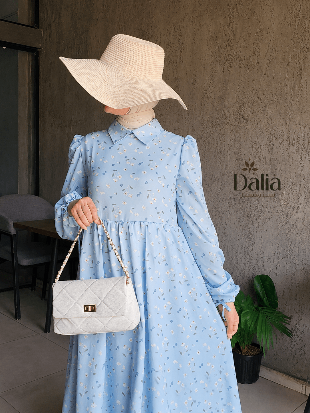 فستان زهرة الربيع🌻 - Dalia Fashion