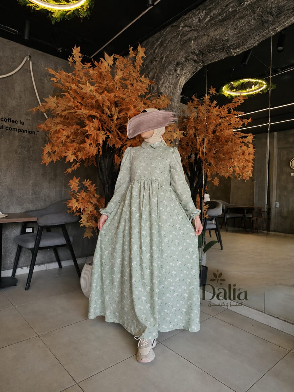 فستان زهرة الربيع🌻 - Dalia Fashion