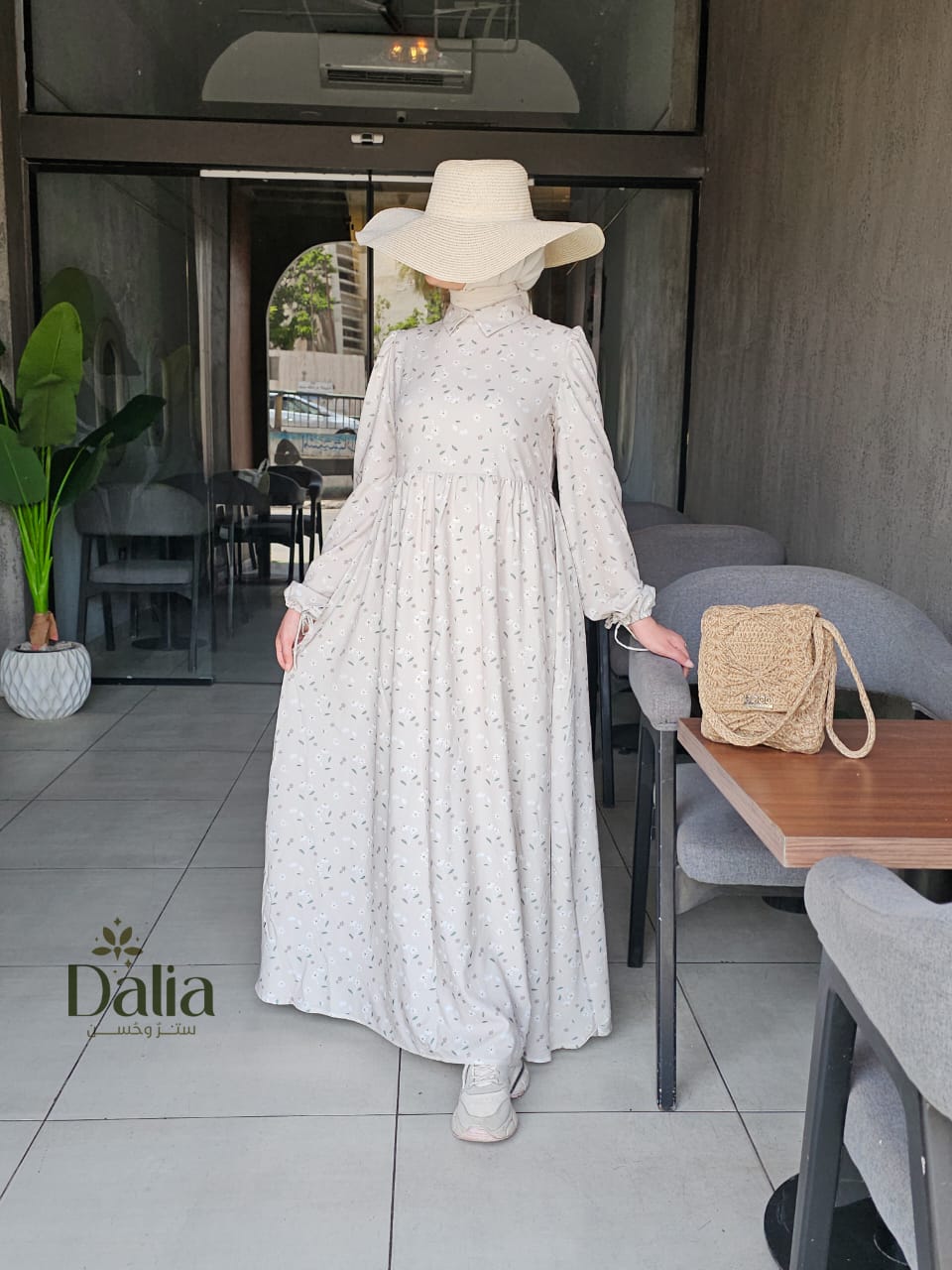 فستان زهرة الربيع🌻 - Dalia Fashion