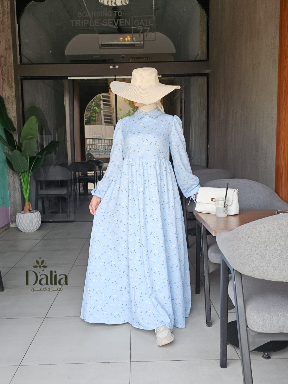 فستان زهرة الربيع🌻 - Dalia Fashion