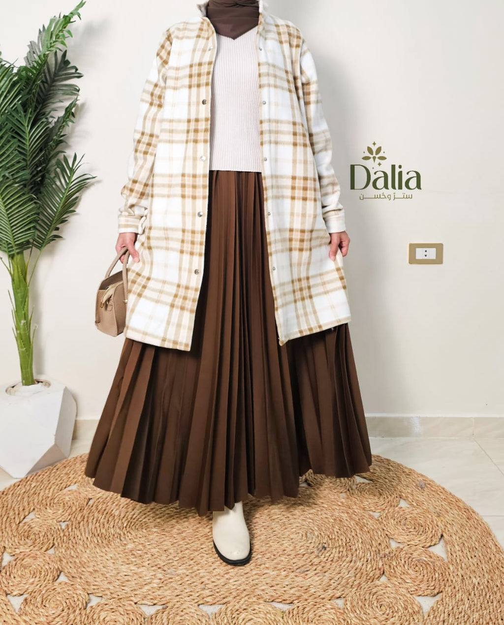 جاكت كاروه طويل - Dalia Fashion