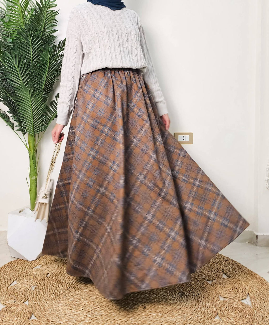 جيب شمواه مرسوم - Dalia Fashion