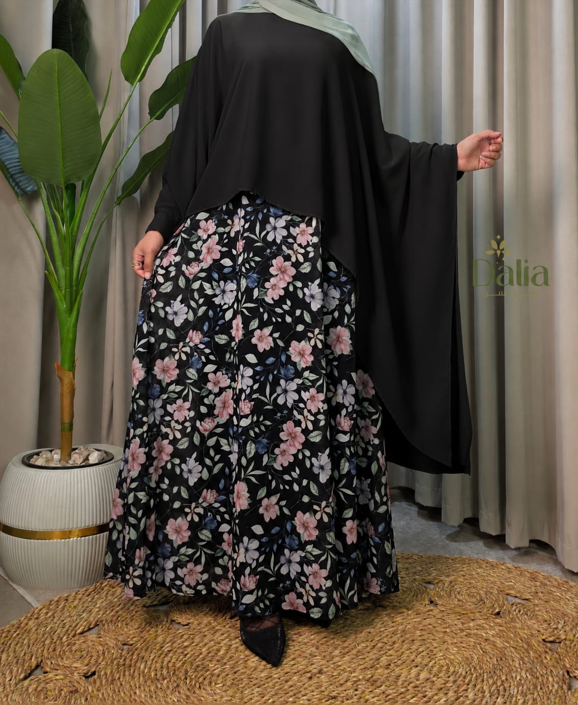 جيبه شيفون مبطن 1 - Dalia Fashion
