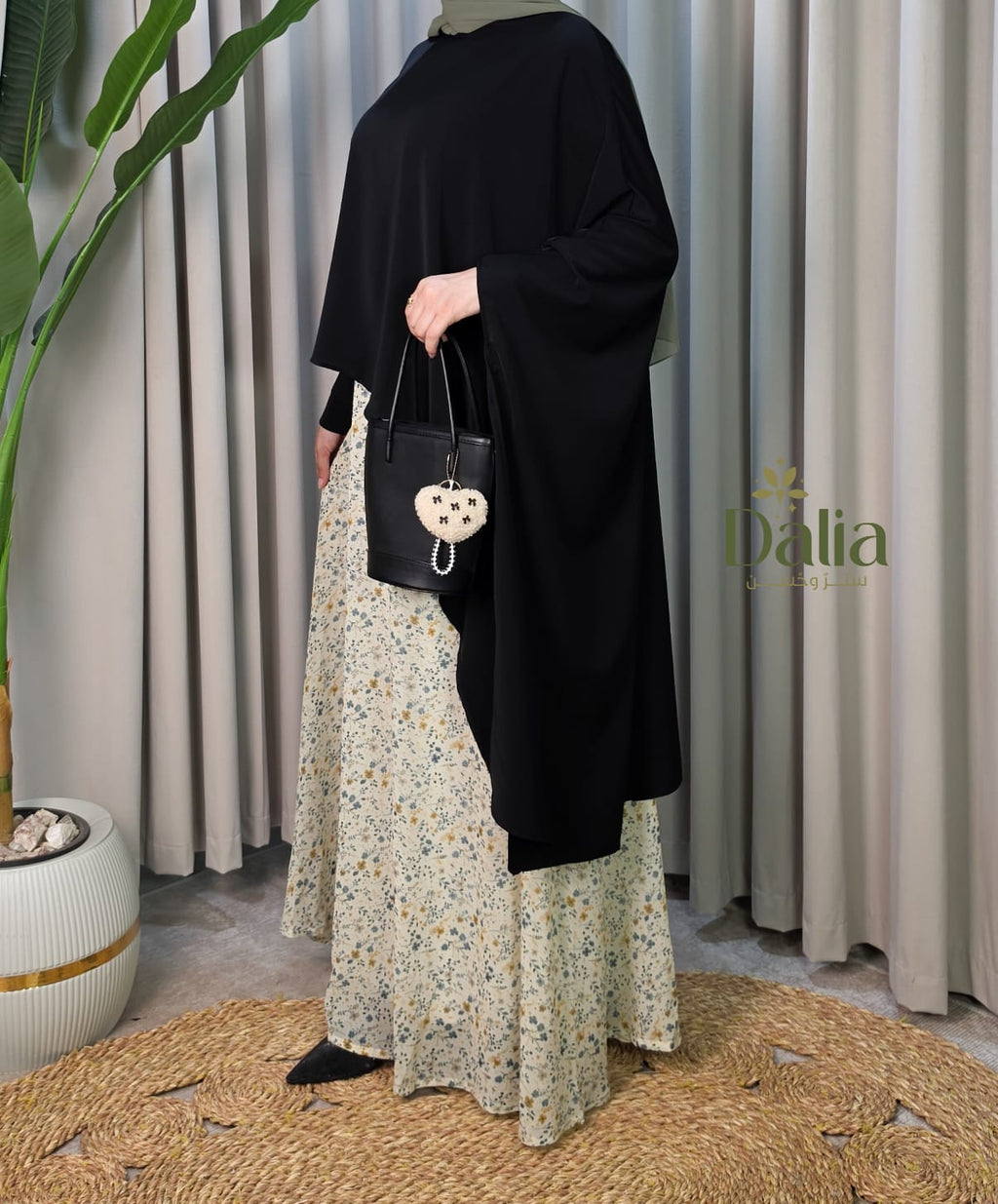 جيبه شيفون مبطن 2 - Dalia Fashion