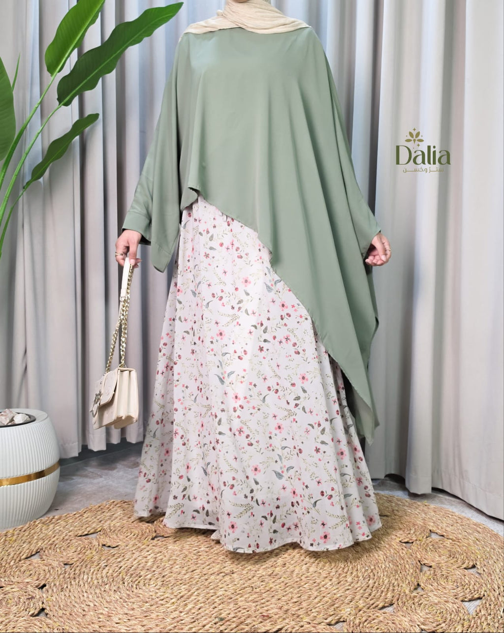 جيبه شيفون مبطن 3 - Dalia Fashion