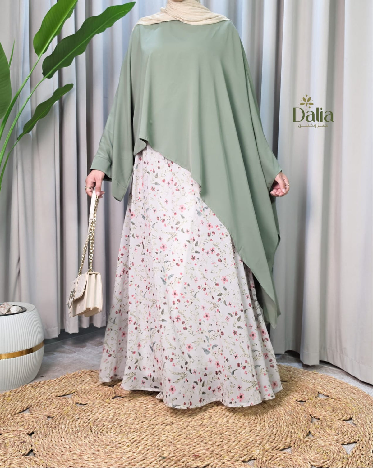 جيبه شيفون مبطن 3 - Dalia Fashion