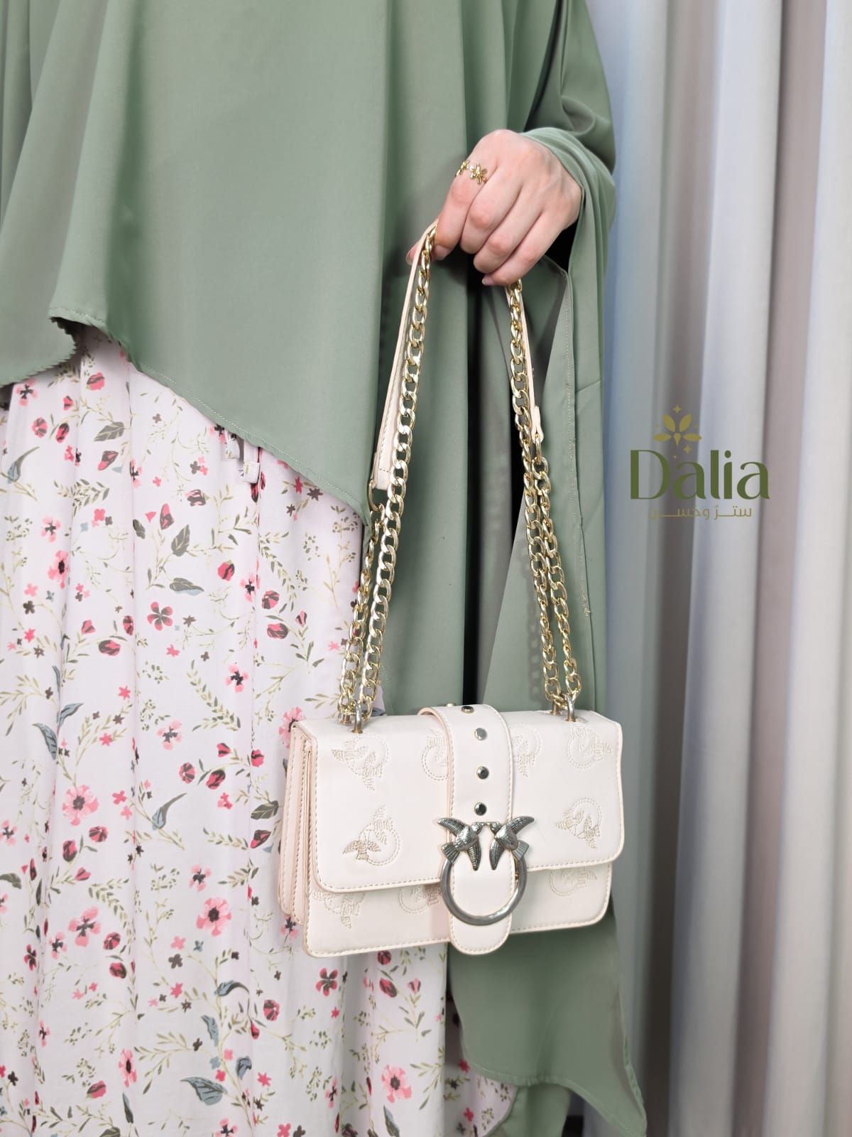 جيبه شيفون مبطن 3 - Dalia Fashion
