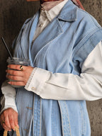 جاكت جينز كت - Dalia Fashion