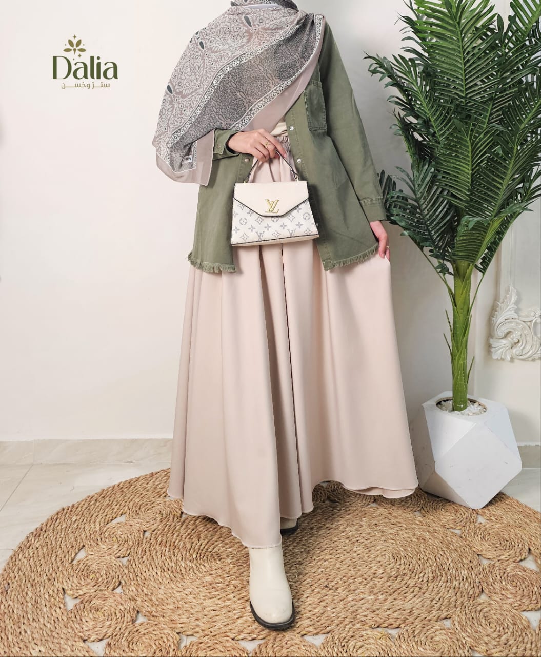 جاكت جينز شراشيب - Dalia Fashion