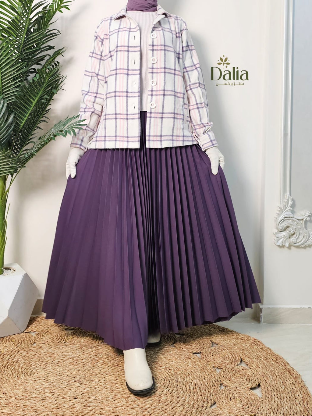 جاكت كاروه قصير - Dalia Fashion