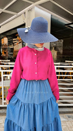 جيبة أدوار جينز - Dalia Fashion