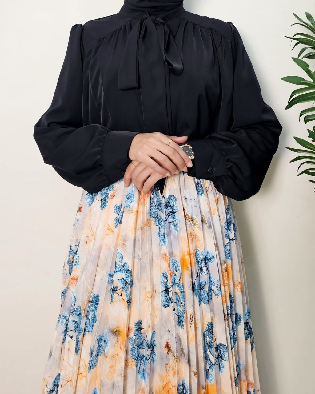 جيب بليسيه فلوري - Dalia Fashion