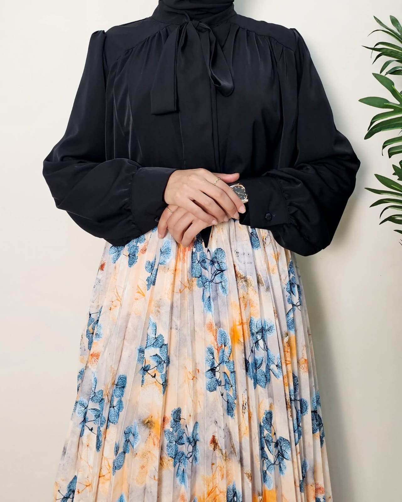 جيب بليسيه فلوري - Dalia Fashion