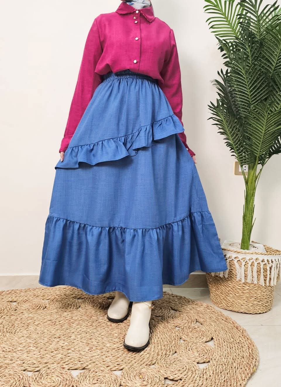 جيبة لوزة - Dalia Fashion