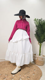 جيبة لوزة - Dalia Fashion