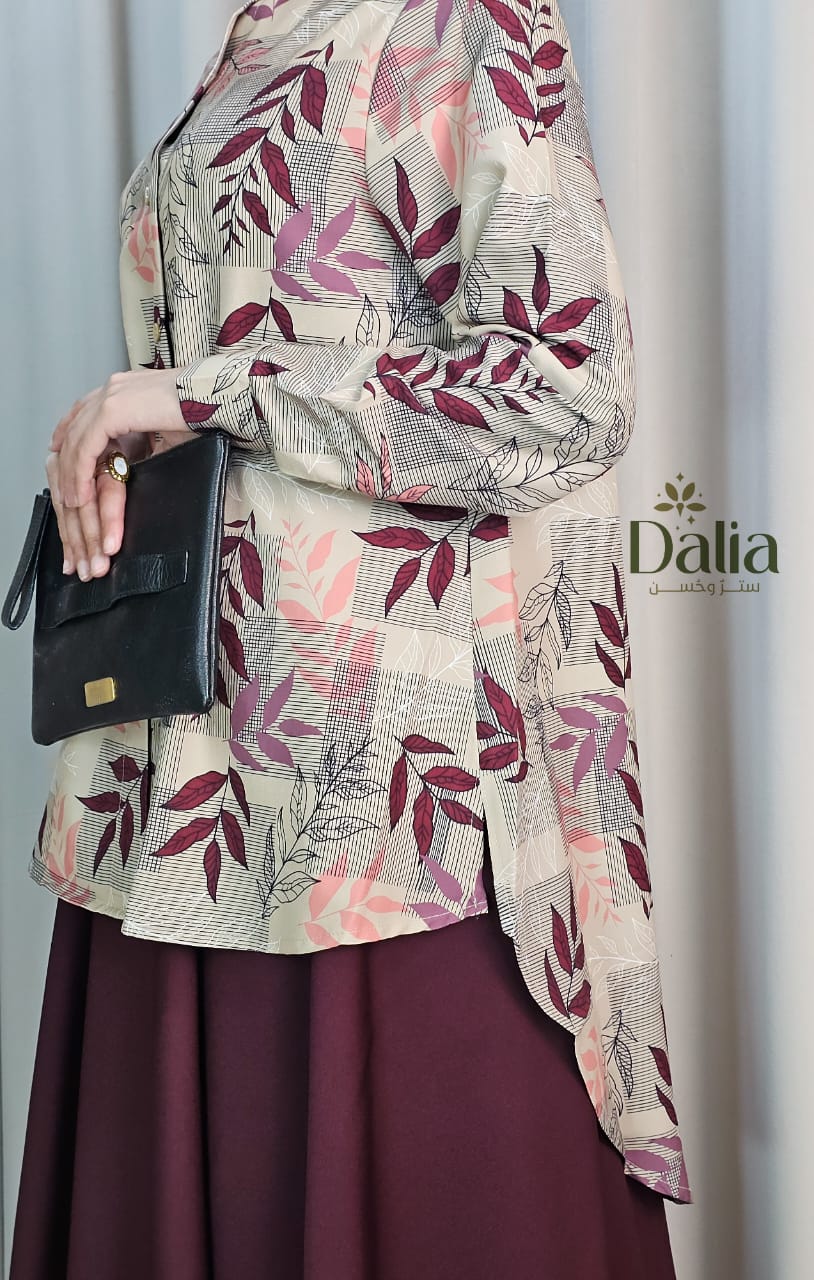 كاب شيميز "مزهرة" - Dalia Fashion