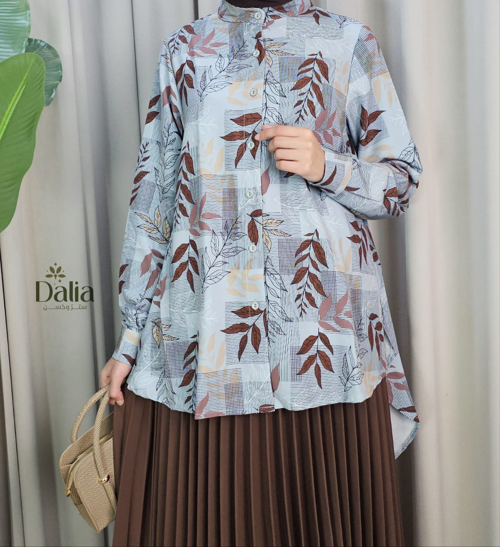 كاب شيميز "مزهرة" - Dalia Fashion