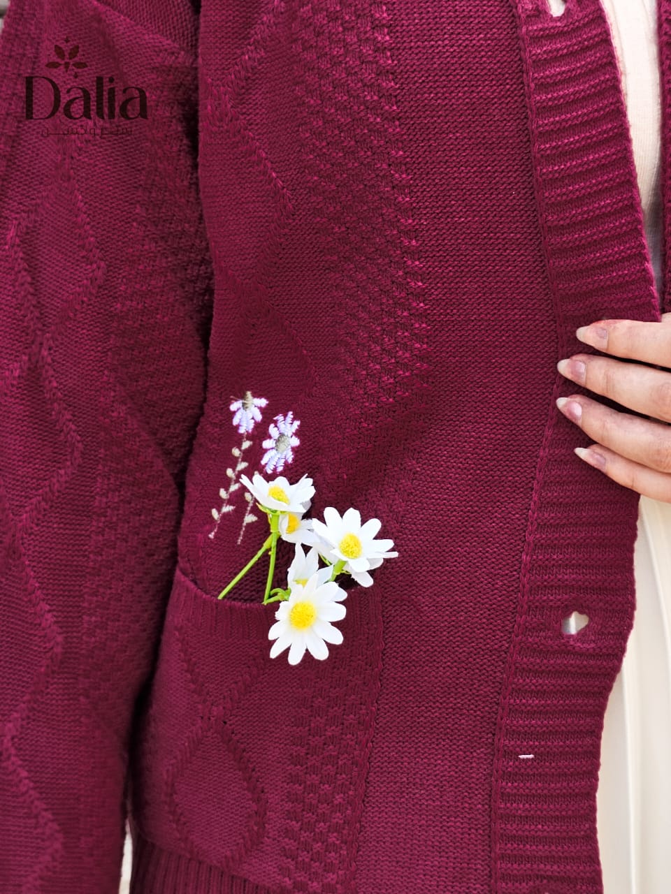 كارديجان "أقحوانة" - Dalia Fashion