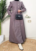 رداء القمر - Dalia Fashion-موف
