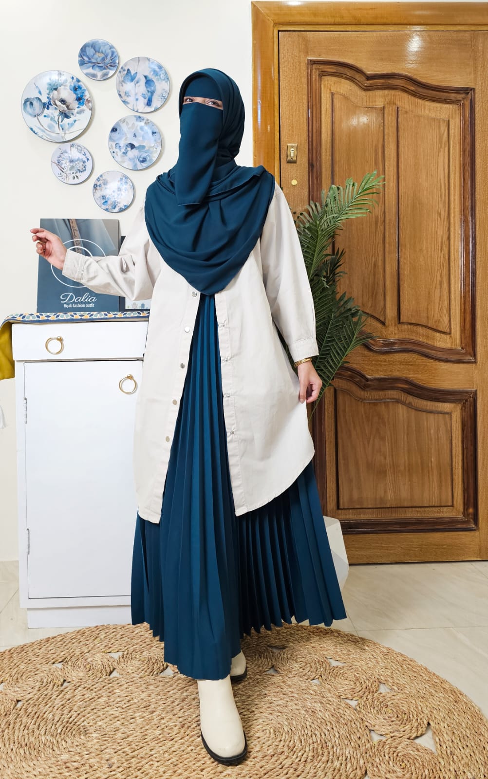 شيميز جبردين طويل - Dalia Fashion