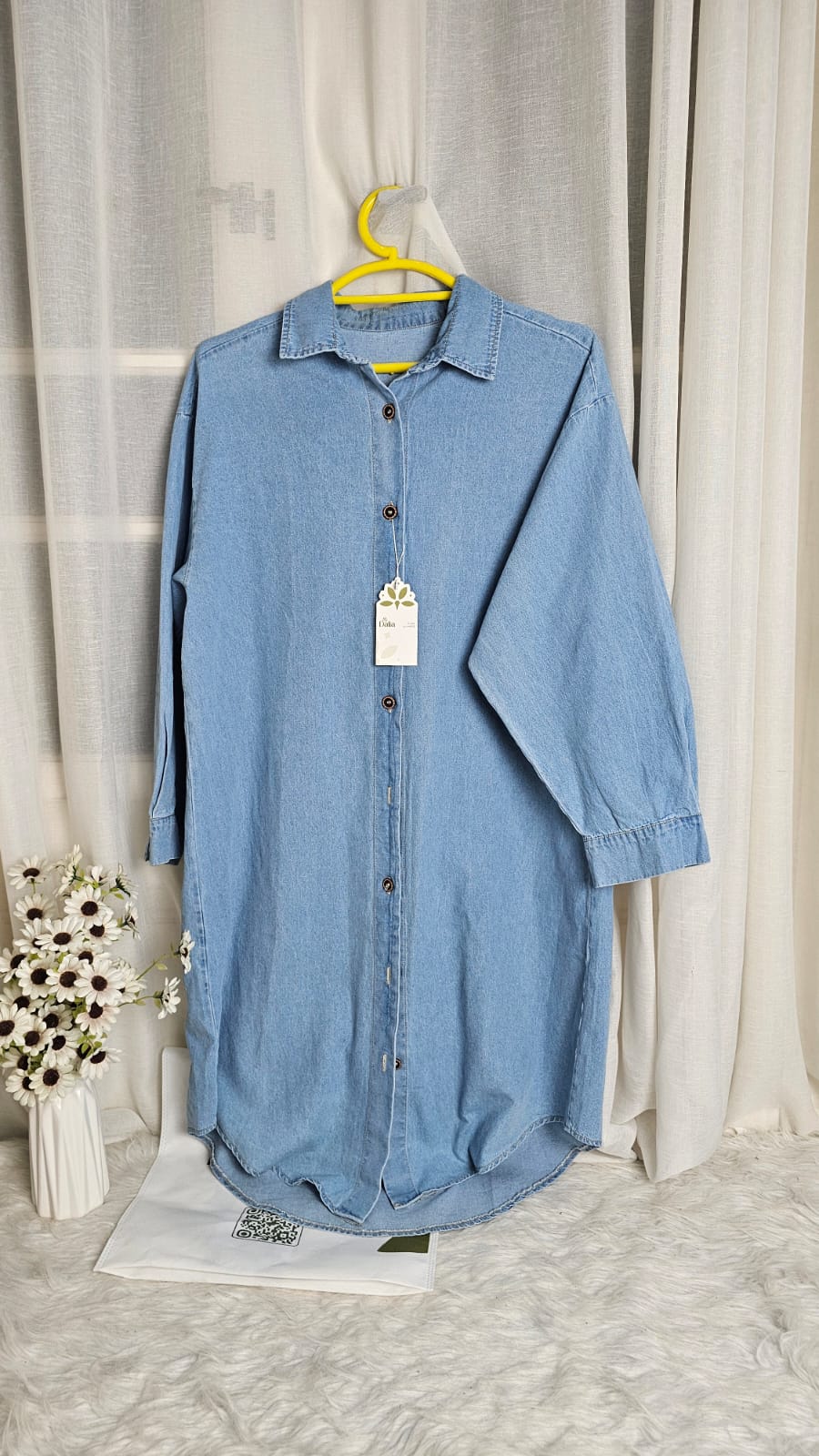 (شيميز سهيله( جينز طويل - Dalia Fashion