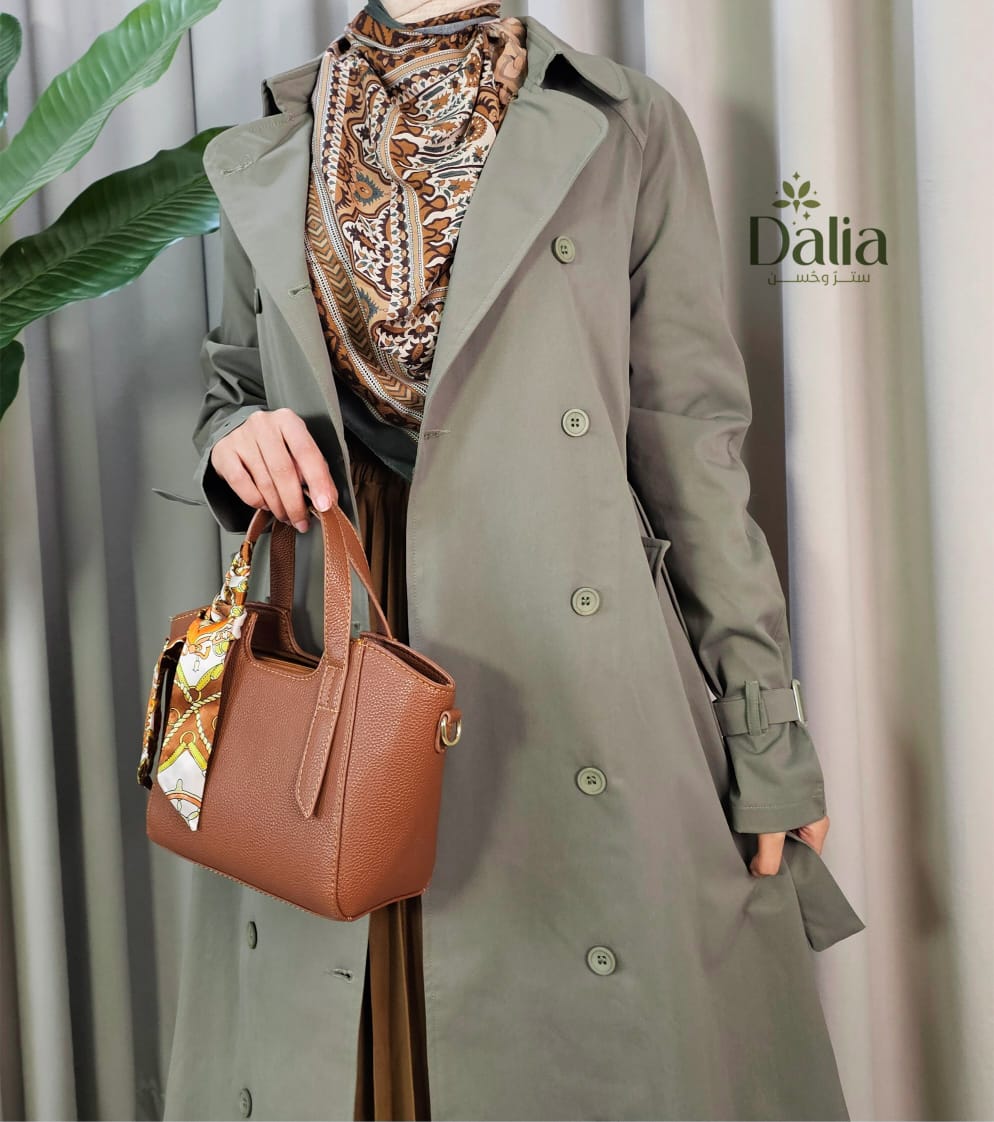ترانش كوت جبردين - Dalia Fashion