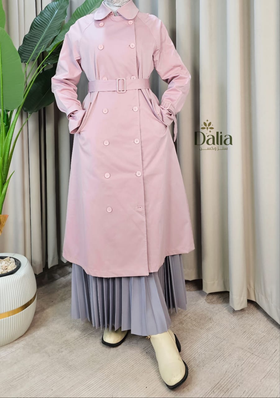 ترانش كوت جبردين - Dalia Fashion