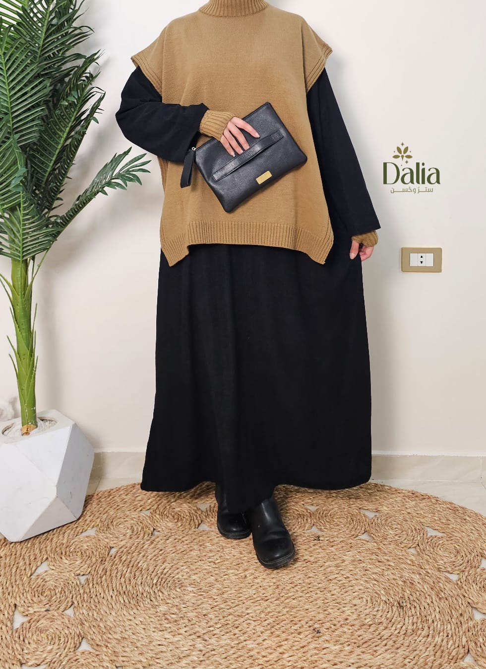 ڤيست جميلة - Dalia Fashion -رمال ذهبي